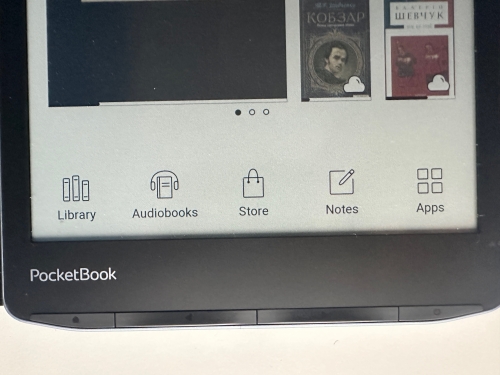 Фото Електронна книга з підсвічуванням PocketBook 743K InkPad Color 3, Stormy Sea (PB743K3-1-CIS) від користувача Oleh