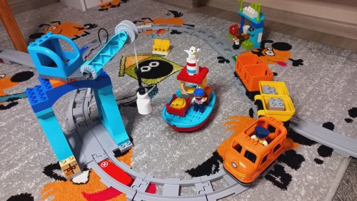 Фото Блоковий конструктор LEGO DUPLO Town Грузовой поезд (10875) від користувача jjerry