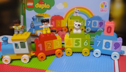 Фото Авто-конструктор LEGO Duplo Поезд с цифрами — учимся считать (10954) від користувача Alionushka