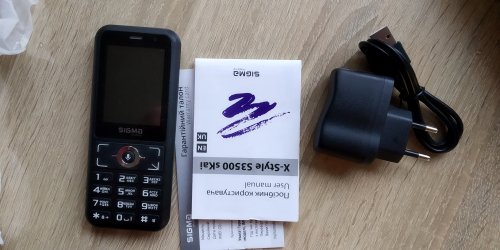 Фото Мобільний телефон Sigma mobile X-style S3500 sKai Black від користувача XOI
