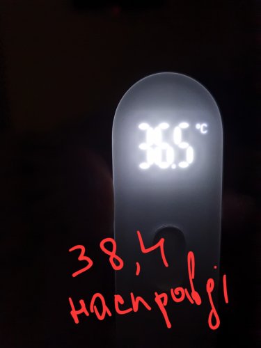 Фото Інфрачервоний термометр Xiaomi iHealth Thermometer (NUN4003CN) від користувача Serhii Ostapchuk