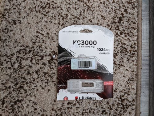 Фото SSD накопичувач Kingston KC3000 1024 GB (SKC3000S/1024G) від користувача keglya