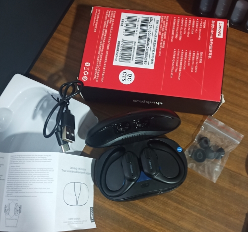 Фото Навушники TWS Lenovo ThinkPlus XT80 Black від користувача RK