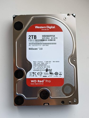 Фото Жорсткий диск WD Red Pro 2 TB (WD2002FFSX) від користувача Ігор