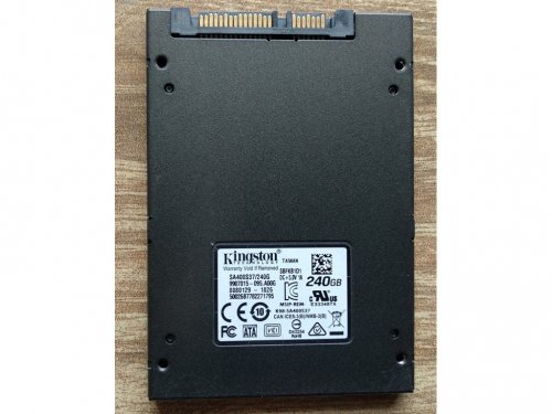 Фото SSD накопичувач Kingston A400 240 GB (SA400S37/240G) від користувача Володимир