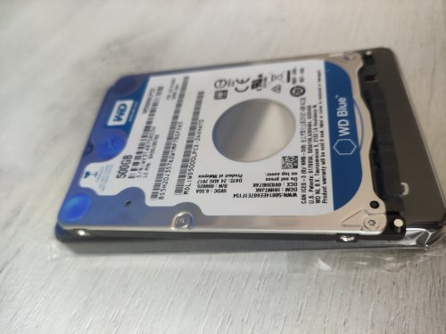 Фото Жорсткий диск WD Blue 2.5" 500 GB (WD5000LPCX) від користувача 888vital888