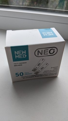 Фото Тест-смужки для глюкометра NewMed Neo №50 від користувача Алексей