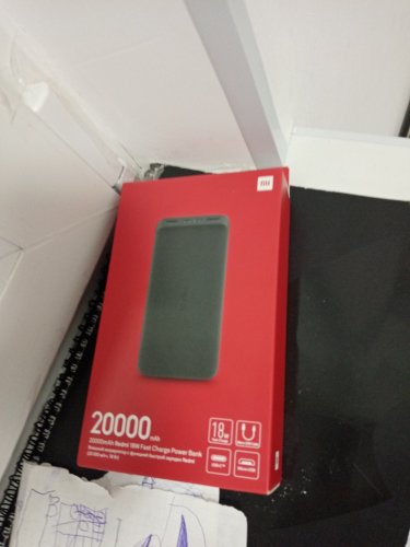 Фото Зовнішній акумулятор (павербанк) Xiaomi Redmi Power Bank 20000mAh Black (VXN4304GL) від користувача iliamoskalenkose