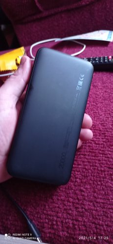 Фото Зовнішній акумулятор (павербанк) Xiaomi Redmi Power Bank 20000mAh Black (VXN4304GL) від користувача Сергій23сергій
