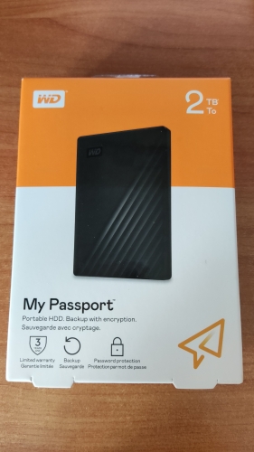 Фото Жорсткий диск WD My Passport 2 TB Black (WDBYVG0020BBK-WESN) від користувача do.you.watch.ko