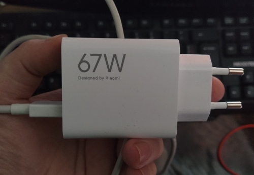 Фото Мережевий зарядний пристрій Xiaomi Wall Charger 67W White + USB-C (BHR6035EU) від користувача Isolar