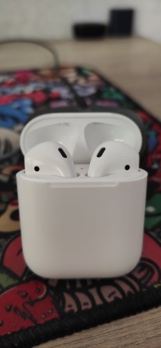 Фото Навушники TWS Apple AirPods 2nd generation with Charging Case (MV7N2) від користувача exail99