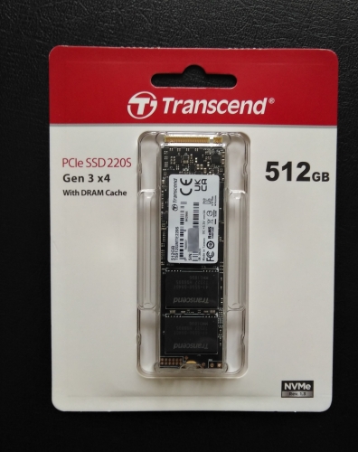 Фото SSD накопичувач Transcend NVMe SSD 220S 512 GB (TS512GMTE220S) від користувача T-Gra