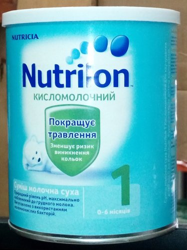 Фото Кисломолочна суміш Nutricia Nutrilon 1 кисломолочный, 400 гр від користувача dr_ula